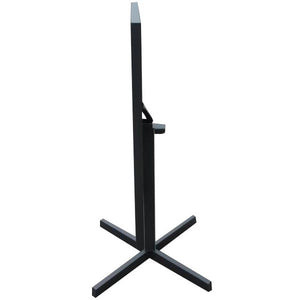 32 X 32 X 29 Grey Steel Dining Table