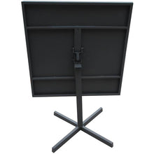 Load image into Gallery viewer, 32 X 32 X 29 Grey Steel Dining Table