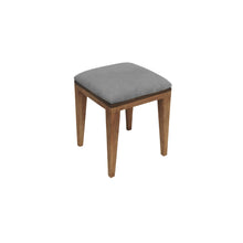 Load image into Gallery viewer, Gray and Natural Acacia Wood Stool