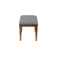 Load image into Gallery viewer, Gray and Natural Acacia Wood Stool