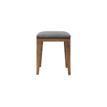 Load image into Gallery viewer, Gray and Natural Acacia Wood Stool