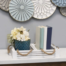 Load image into Gallery viewer, S 3 Hampton Nesting Wood with Metal Handles Trays