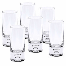 Load image into Gallery viewer, Mouth Blown Crystal 6 Pc Shot or Vodka Glass Set 3 oz