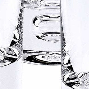 Mouth Blown Crystal 6 Pc Shot or Vodka Glass Set 3 oz
