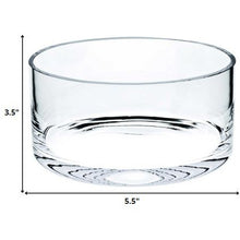 Load image into Gallery viewer, 5.5&quot; Mouth Blown Crystal All Purpose Lead Free Bowl
