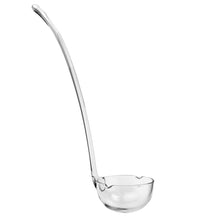Load image into Gallery viewer, Mouth Blown Lead Free Crystal Gravy Dressing or Punch Ladle