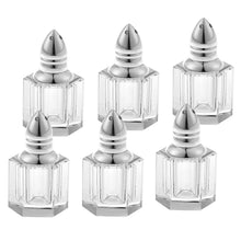 Load image into Gallery viewer, Individual Silver Crystal Salt and Peppers Gift Boxed 6 Pc Set