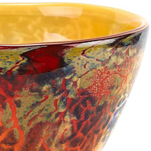 Load image into Gallery viewer, 11 Mouth Blown Art Glass Centerpiece or Punch Bowl