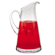 Load image into Gallery viewer, 10 Mouth Blown Crystal European Made Lead Free Crystal Pitcher 54oz