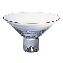 Load image into Gallery viewer, 11 Mouth Blown Crystal Centerpiece or Fruit Bowl