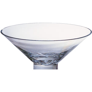 11 Mouth Blown Crystal Centerpiece or Fruit Bowl