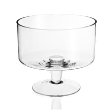 Load image into Gallery viewer, 9 Mouth Blown Trifle Glass Bowl