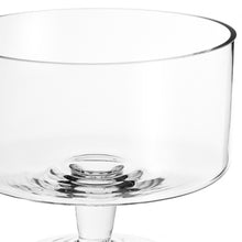 Load image into Gallery viewer, 9 Mouth Blown Trifle Glass Bowl