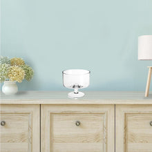 Load image into Gallery viewer, 9 Mouth Blown Trifle Glass Bowl