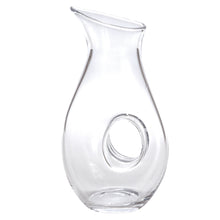 Load image into Gallery viewer, Mouth Blown Lead Free Crystal Pitcher 28 oz