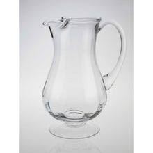 Load image into Gallery viewer, Mouth Blown Lead Free Crystal Pitcher 54 oz