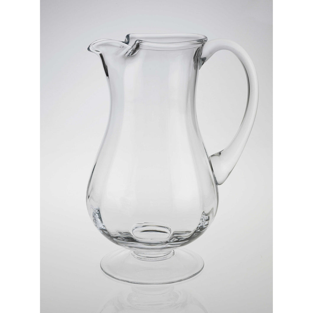 Mouth Blown Lead Free Crystal Pitcher 54 oz