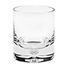 Load image into Gallery viewer, 4 pc Set Single Old Fashioned Lead Free Crystal Scotch Glass 6 oz