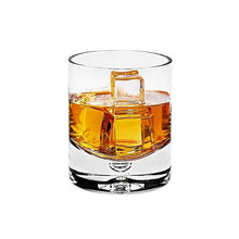 Load image into Gallery viewer, 4 pc set Old Fashioned Lead Free Crystal Scotch Glass 8 oz