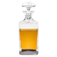 Load image into Gallery viewer, Mouth Blown European Crystal Scotch or Whiskey Decanter 34 oz
