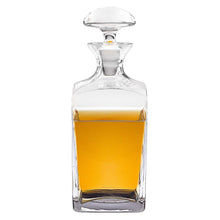 Load image into Gallery viewer, Mouth Blown European Crystal Scotch or Whiskey Decanter 34 oz