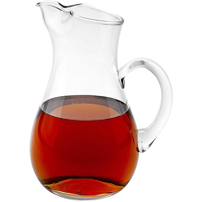 Mouth Blown Ice Tea Martini or Water Glass Pitcher 36 oz