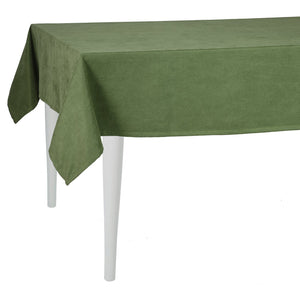 70" Merry Christmas Rectangle Tablecloth in Green