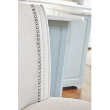 Load image into Gallery viewer, Modern Farmhouse White Counter Height Bar Stool