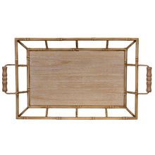 Load image into Gallery viewer, Tropical Wooden Bamboo Tray