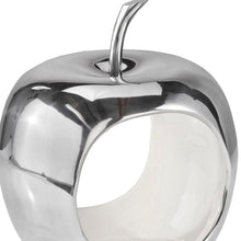 Load image into Gallery viewer, Apple Shaped Aluminum Decorative Accent Bowl