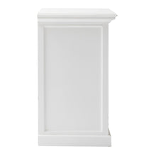 Load image into Gallery viewer, Modern Farmhouse White Medium Accent Cabinet with Baskets