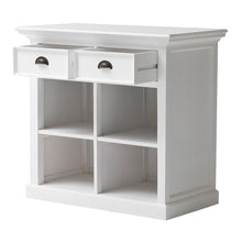 Load image into Gallery viewer, Modern Farmhouse White Medium Accent Cabinet with Baskets
