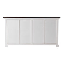 Load image into Gallery viewer, Modern Farmhouse Brown and White Buffet Server with Baskets