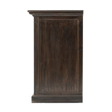 Load image into Gallery viewer, Modern Farmhouse Rustic Espresso Buffet with Baskets