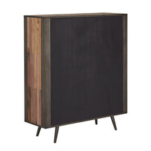 Load image into Gallery viewer, Modern Rustic Double Decker Accent Cabinet