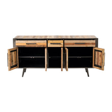 Load image into Gallery viewer, 71&quot; Modern Rustic Natural Buffet Server