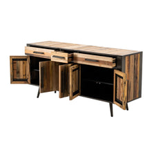Load image into Gallery viewer, 71&quot; Modern Rustic Natural Buffet Server