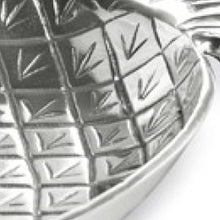 Load image into Gallery viewer, Silver Tropical Pineapple Shaped Serving Bowl