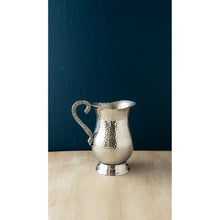 Load image into Gallery viewer, Hand Hammered Stainless Steel Pitcher