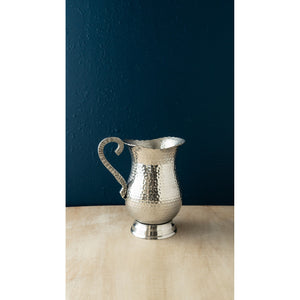 Hand Hammered Stainless Steel Pitcher