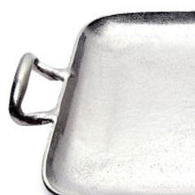 Load image into Gallery viewer, Silver Square Shaped Metal Tray