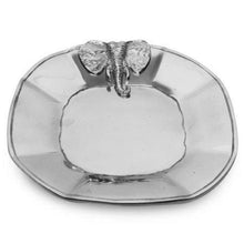 Load image into Gallery viewer, Shiny Silver Elephant Serving Tray