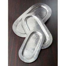 Load image into Gallery viewer, Capsule Shaped Hammered Tray