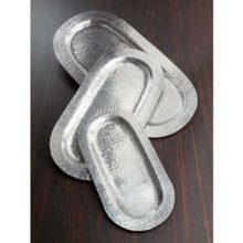 Load image into Gallery viewer, Capsule Shaped Hammered Tray