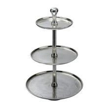 Load image into Gallery viewer, Round Three Tier Serving Stand