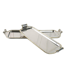 Load image into Gallery viewer, Long Rectangular Decorative Handle Tray