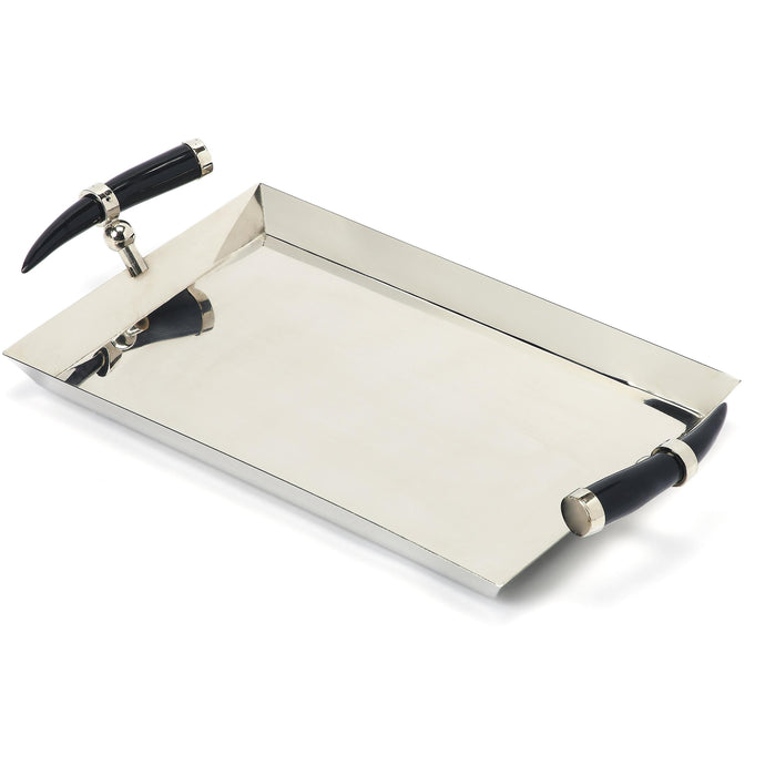 Rectangular Stainless Steel Serving Tray
