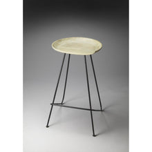 Load image into Gallery viewer, Abstract Iron Backless Bar Stool