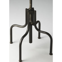 Load image into Gallery viewer, Reclaimed Wood Revolving Bar Stool