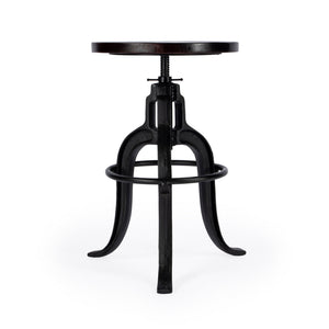 Iron Revolving Bar Stool